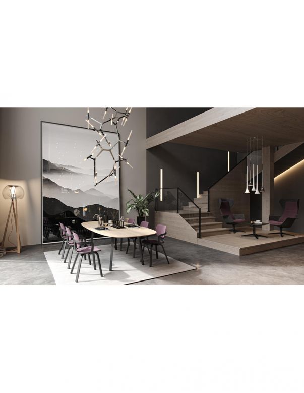 Стілець KLOBER COMEET WOOD COM 66,... Стілець KLOBER COMEET WOOD COM 66,...