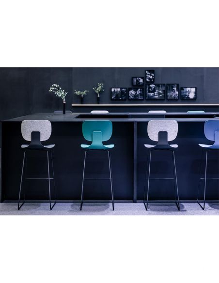 Стілець KLOBER COMEET WOOD COM 66, для відвідувачів