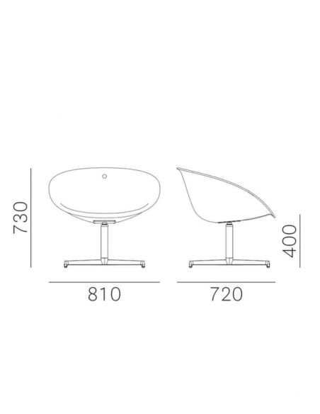 Стілець PEDRALI GLISS 360/3