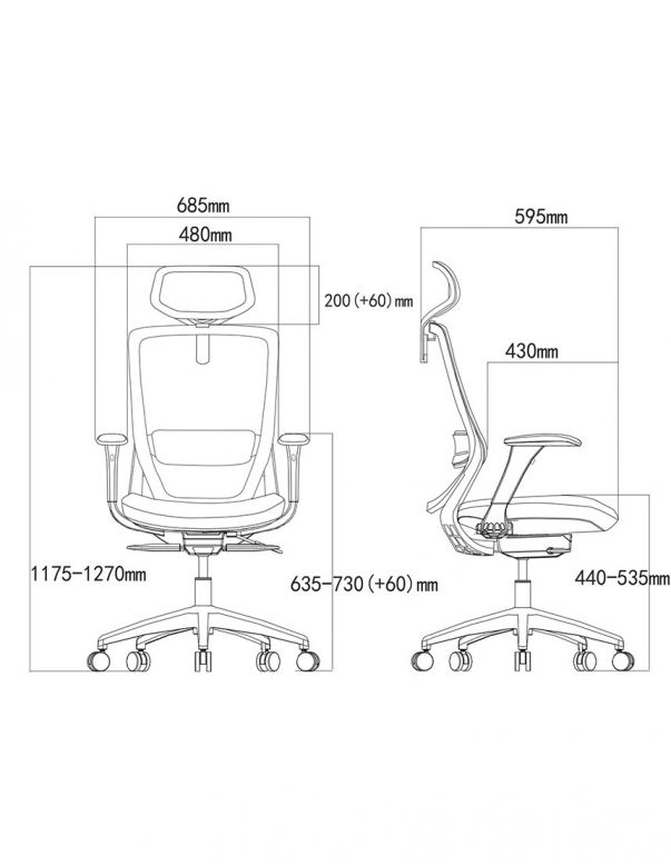 Крісло SWIFT GHB BLACK, офісне,...