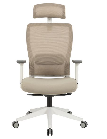 Крісло офісне KRESLALUX OPTI-ON BEIGE, для оператора