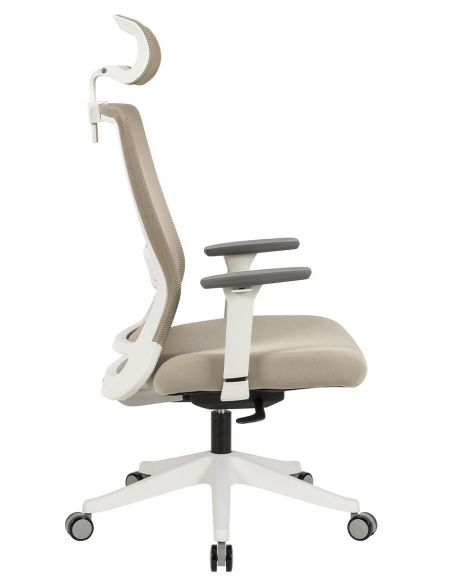 Крісло офісне KRESLALUX OPTI-ON BEIGE, для оператора