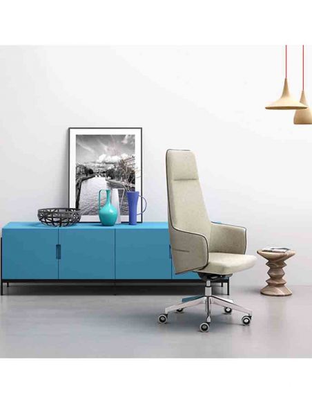 Крісло LEYFORM OPERA 2900 для керівника, шкіряне