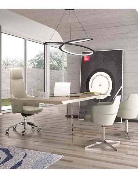 Крісло LEYFORM OPERA 2900 для керівника, шкіряне