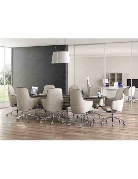 Крісло LEYFORM OPERA 2900 для керівника, шкіряне