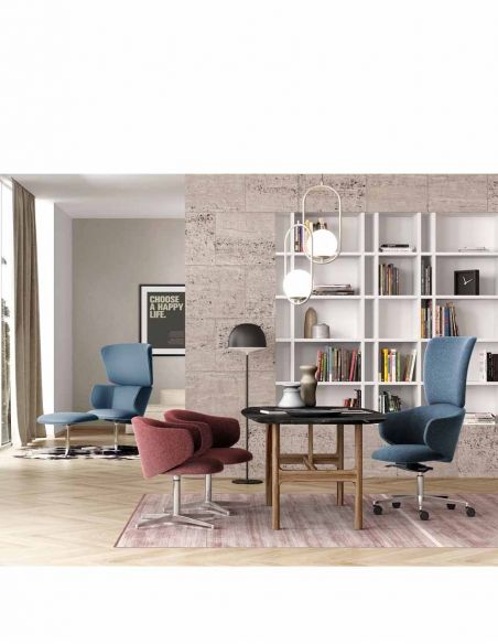 Крісло LEYFORM ALISE для керівника, тканинне