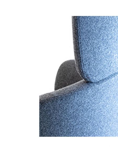 Крісло LEYFORM ALISE для керівника, тканинне