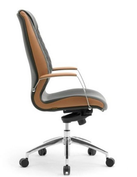 Крісло LEYFORM WAVE для керівника, шкіряне