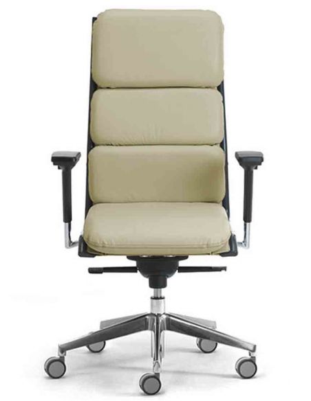 Крісло LEYFORM ORIGAMI MASTER для керівника, шкіряне