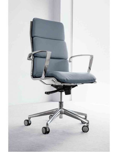Крісло LEYFORM ORIGAMI MASTER для керівника, шкіряне