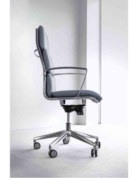 Крісло LEYFORM ORIGAMI MASTER для керівника, шкіряне