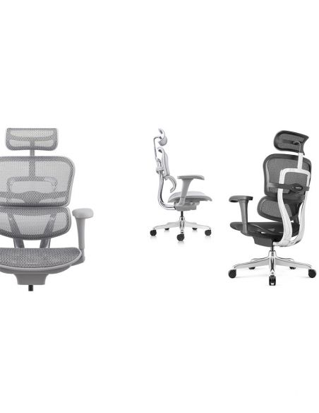 КРІСЛО ERGOHUMAN PROJECT 2 GREY, ЕРГОНОМІЧНЕ