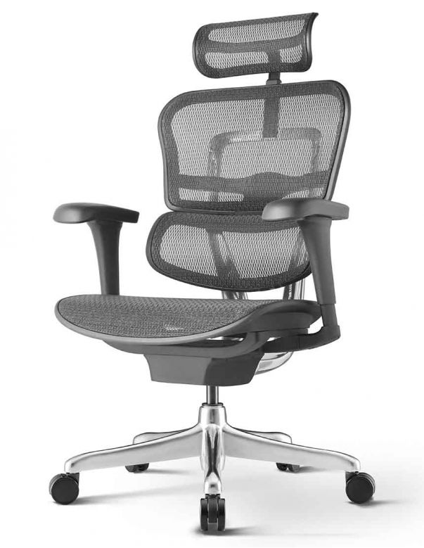 КРІСЛО ERGOHUMAN PROJECT 2 BLACK,...