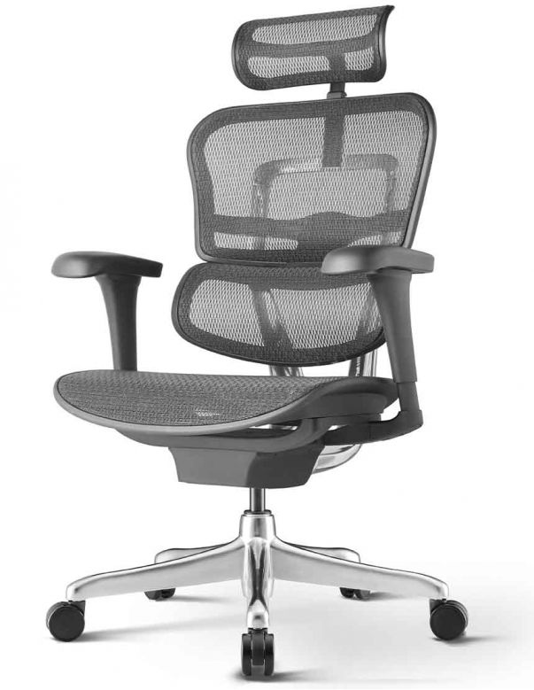 КРІСЛО ERGOHUMAN PROJECT 2 BLACK,...