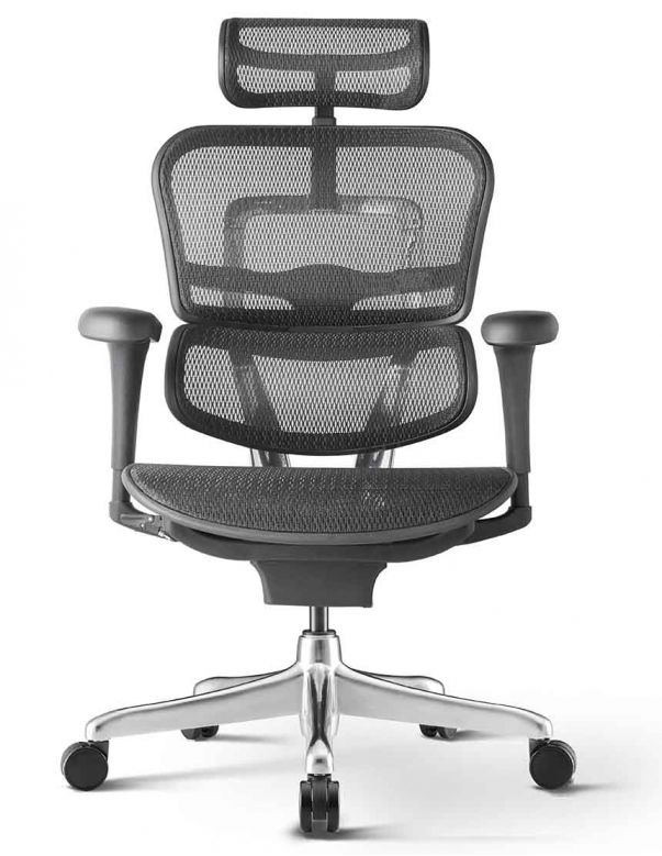 КРІСЛО ERGOHUMAN PROJECT 2 BLACK,...