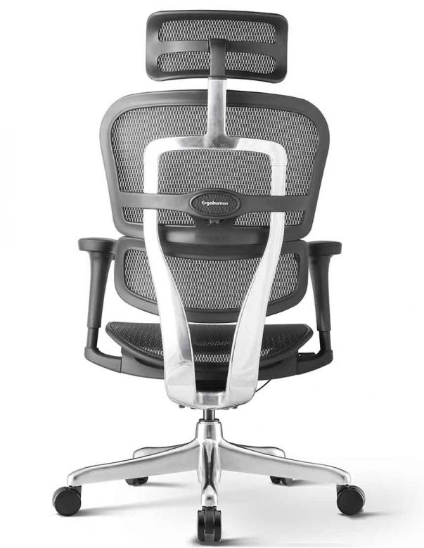 КРІСЛО ERGOHUMAN PROJECT 2 BLACK,...