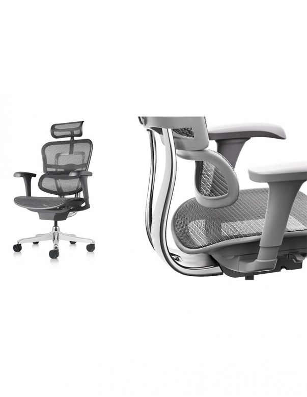 КРІСЛО ERGOHUMAN PROJECT 2 BLACK,...