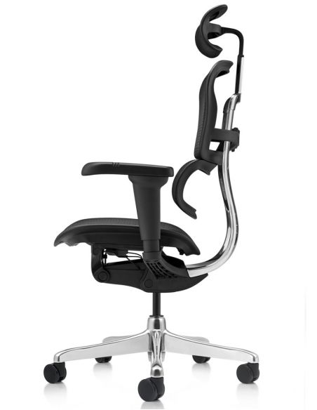 Крісло ERGOHUMAN ULTRA (EHU-AB-HAM-4D, сітка T-168-B1 BLACK), ергономічне