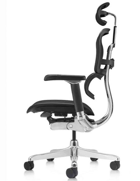 Крісло ергономічне ERGOHUMAN LUXURY 2 (EHL2-AB-HAM-5D-D, СІТКА Т-168-B1 BLACK)