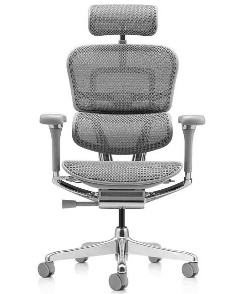 Крісло ERGOHUMAN LUXURY 2 (EHL2-AG-HAM-5D-D, сітка Т-168-B2 Natural), ергономічне