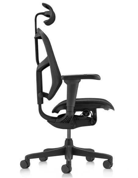 Крісло ENJOY ULTRA (EJU-B-HAM-4D, сітка T-168-B1 BLACK), ергономічне