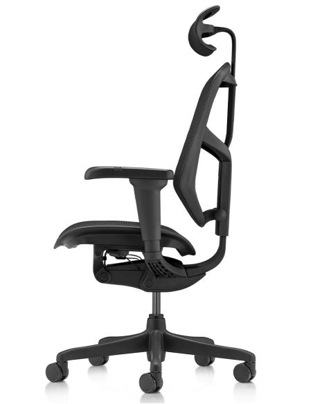 Крісло ENJOY ULTRA (EJU-B-HAM-4D, сітка T-168-B1 BLACK), ергономічне