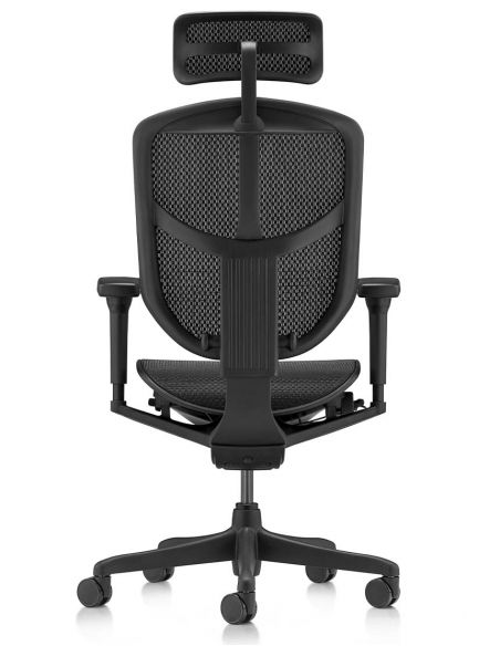 Крісло ENJOY ULTRA (EJU-B-HAM-4D, сітка T-168-B1 BLACK), ергономічне