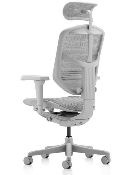 Крісло ENJOY ULTRA (EJU-G-HAM-4D, сітка T-168-B2 NATURAL), ергономічне