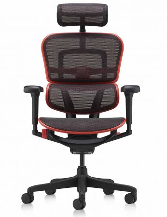 Крісло ERGOHUMAN ULTRA GAMING EQUATOR RED геймерське 2