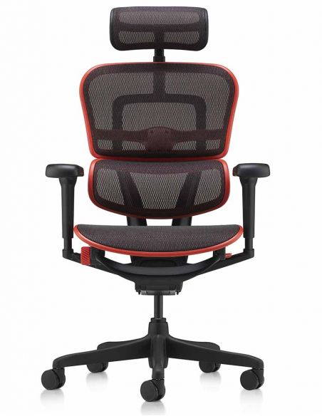 Крісло ERGOHUMAN ULTRA GAMING EQUATOR RED геймерське