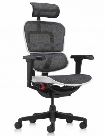 Крісло ERGOHUMAN ULTRA GAMING AURORA WHITE геймерське