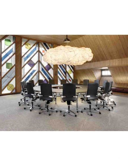 Крісло керівника WILKHAHN ON 175/71 шкіряне, коричневе