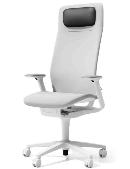 Крісло керівника WILKHAHN AT 187/9 WHITE, тканинне