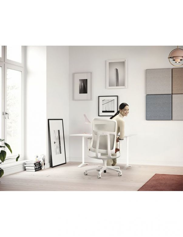 Крісло WILKHAHN AT MESH 187/71 WHITE