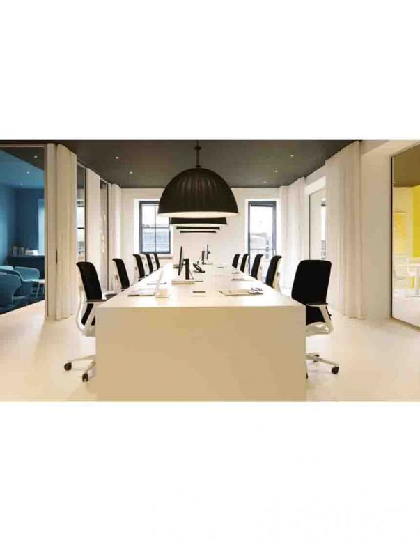 Крісло WILKHAHN AT 187/7 WHITE, тканинне