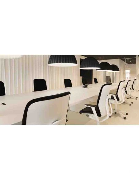 Крісло WILKHAHN AT 187/7 WHITE, тканинне